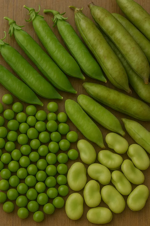 Leguminous vegetables, shelled or unshelled